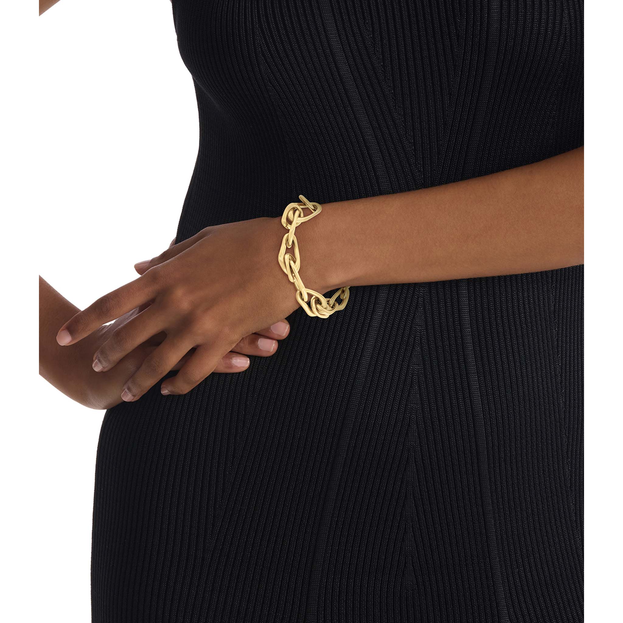 Calvin Klein Jewellery Gold Steel Women's Statement Bracelet - 35000748 - Image 4