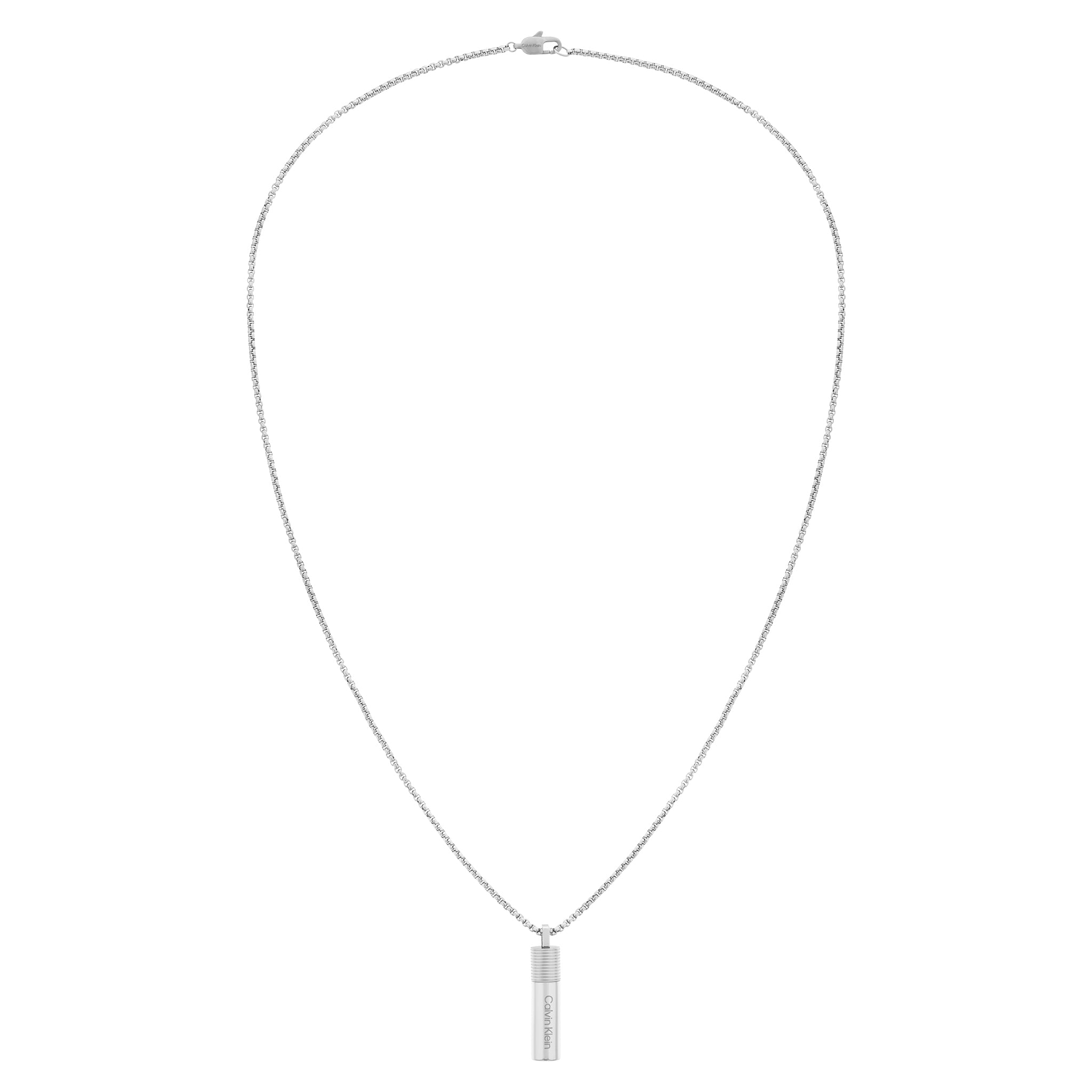 Calvin Klein Jewellery Stainless Steel Men's Pendant with Chain Necklace - 35100024