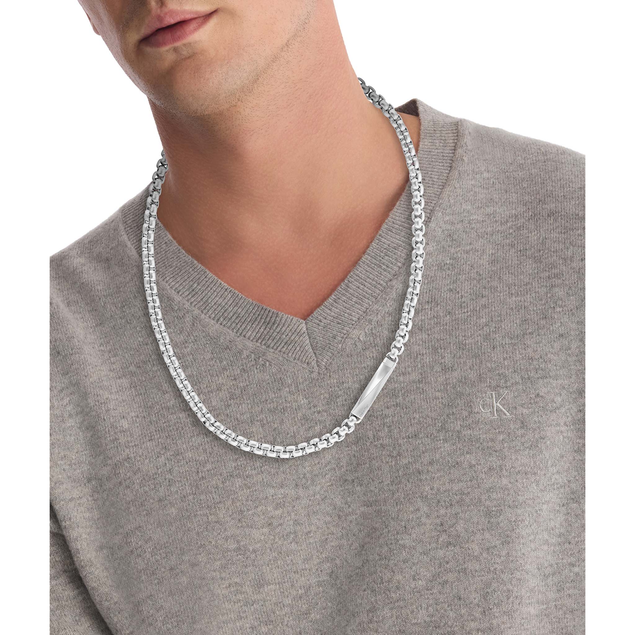 Calvin Klein Jewellery Stainless Steel Men's Necklace - 35100054 - Image 4