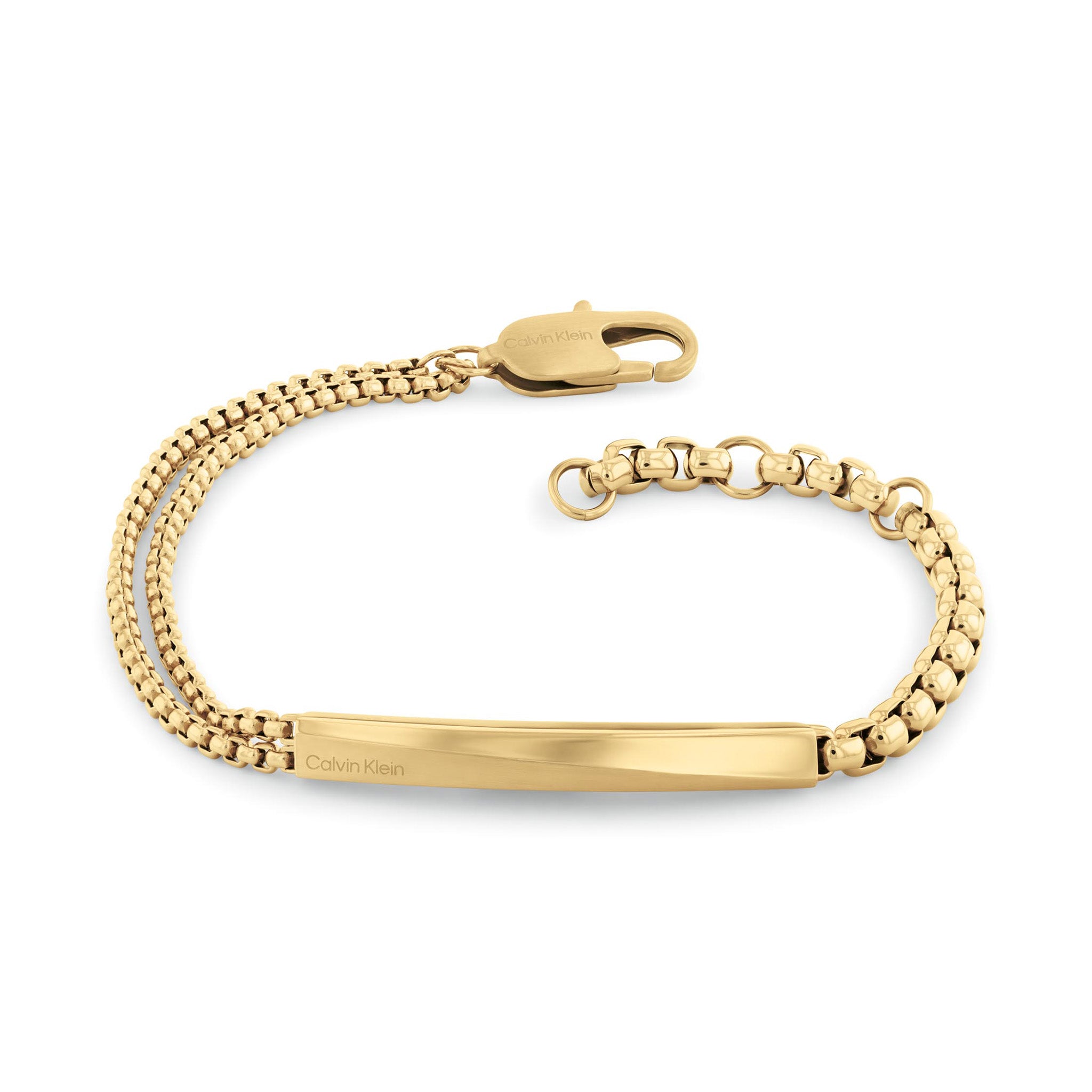 Calvin Klein Jewellery Gold Steel Men's Bracelet - 35100066 - Image 3