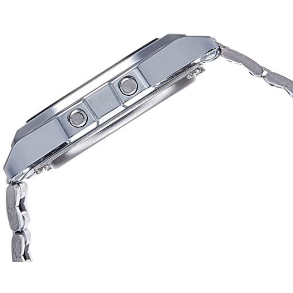 Casio Classic Stainless Steel Digital Unisex Watch - A158WA-1A - Image 3