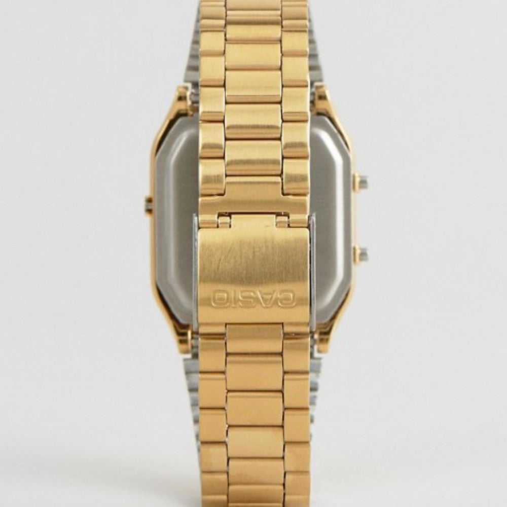 Casio Classic Gold Steel Analogue-Digital Unisex Watch - AQ230GA-9DS - Image 7
