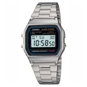 Casio Classic Stainless Steel Digital Unisex Watch - A158WA-1A