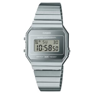 Casio Silver Tone Steel Digital Women's Watch - A700WEV-7A