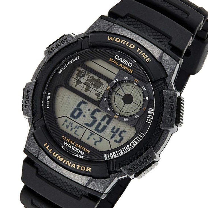 Casio Illuminator Digital Men's Sport Watch - AE1000W-1A - Image 2