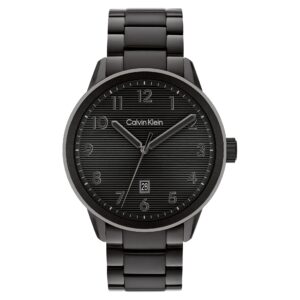 Calvin Klein Steel Black Dial Men's Watch - 25200516