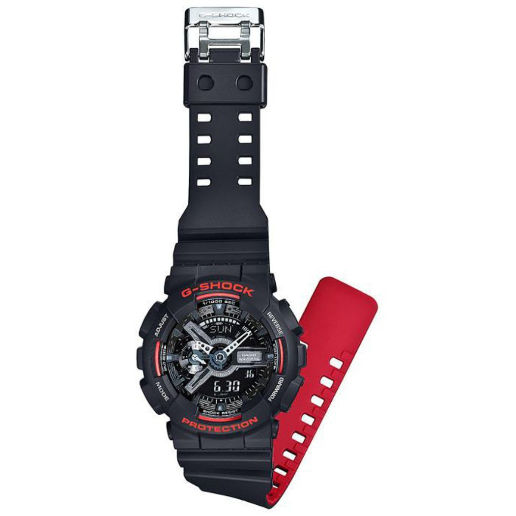Casio G-SHOCK Red Heritage Series Men's Watch - GA110HR-1A - Image 5