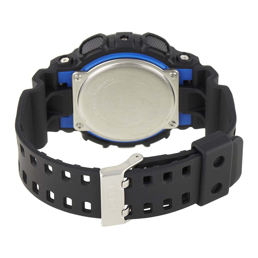 Casio G-SHOCK 55mm Black Resin Analogue-Digital Men's Watch - GA100-1A2 - Image 6