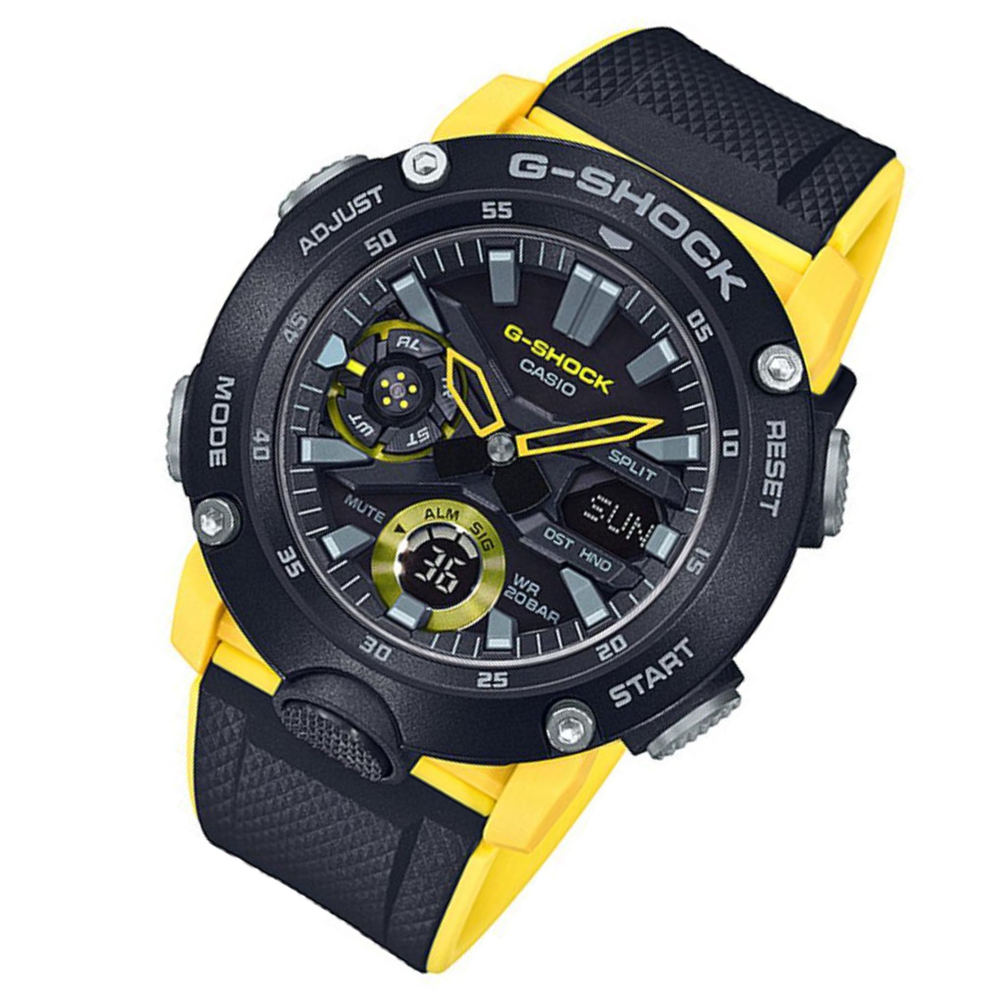 Casio G-SHOCK Carbon Core Guard Men's Watch - GA2000-1A9 - Image 2