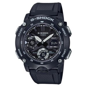 Casio G-SHOCK Black Resin Chronograph Men's Watch - GA2000S-1A