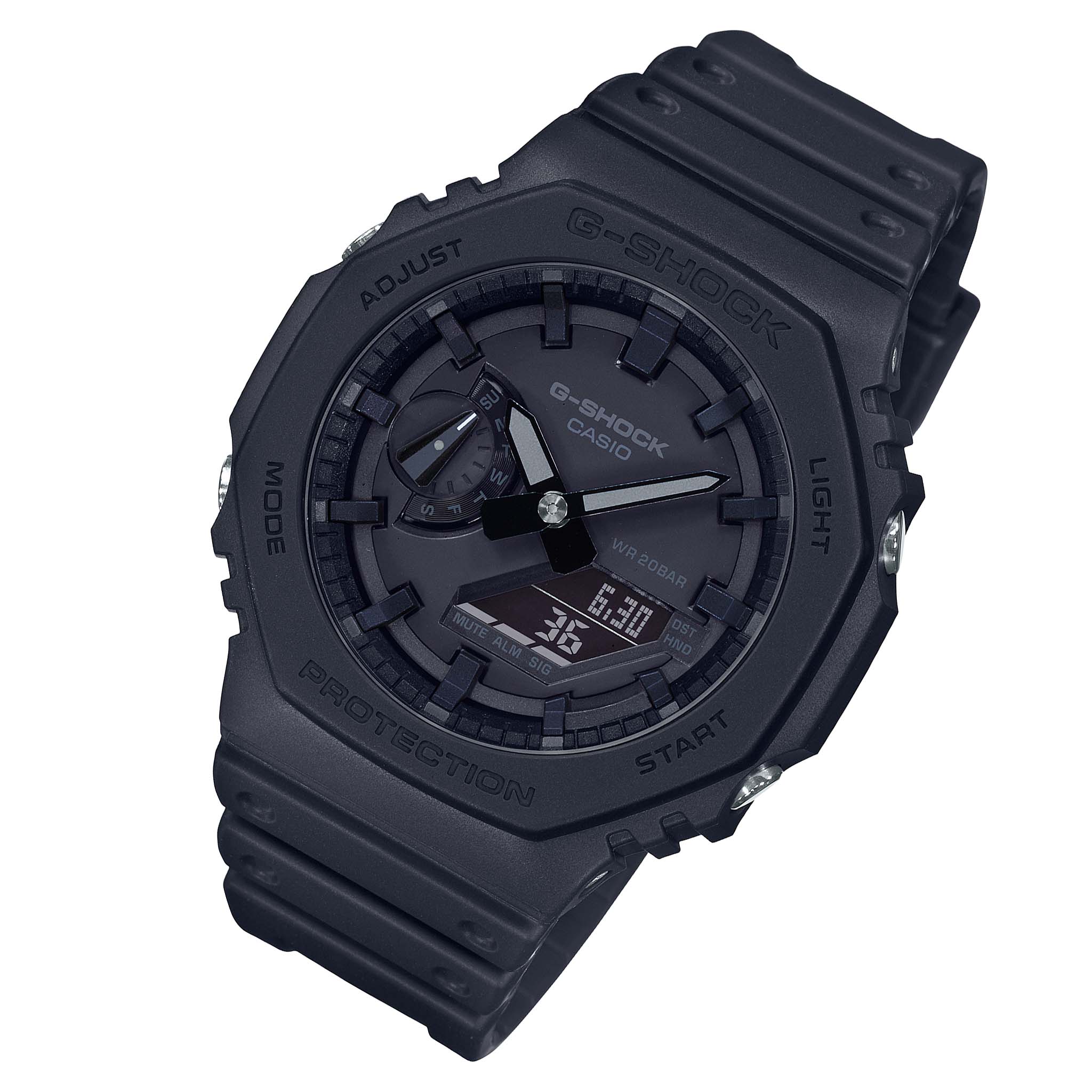 Casio G-SHOCK Carbon Core Guard Analogue-Digital Men's Watch - GA2100-1A1 - Image 2