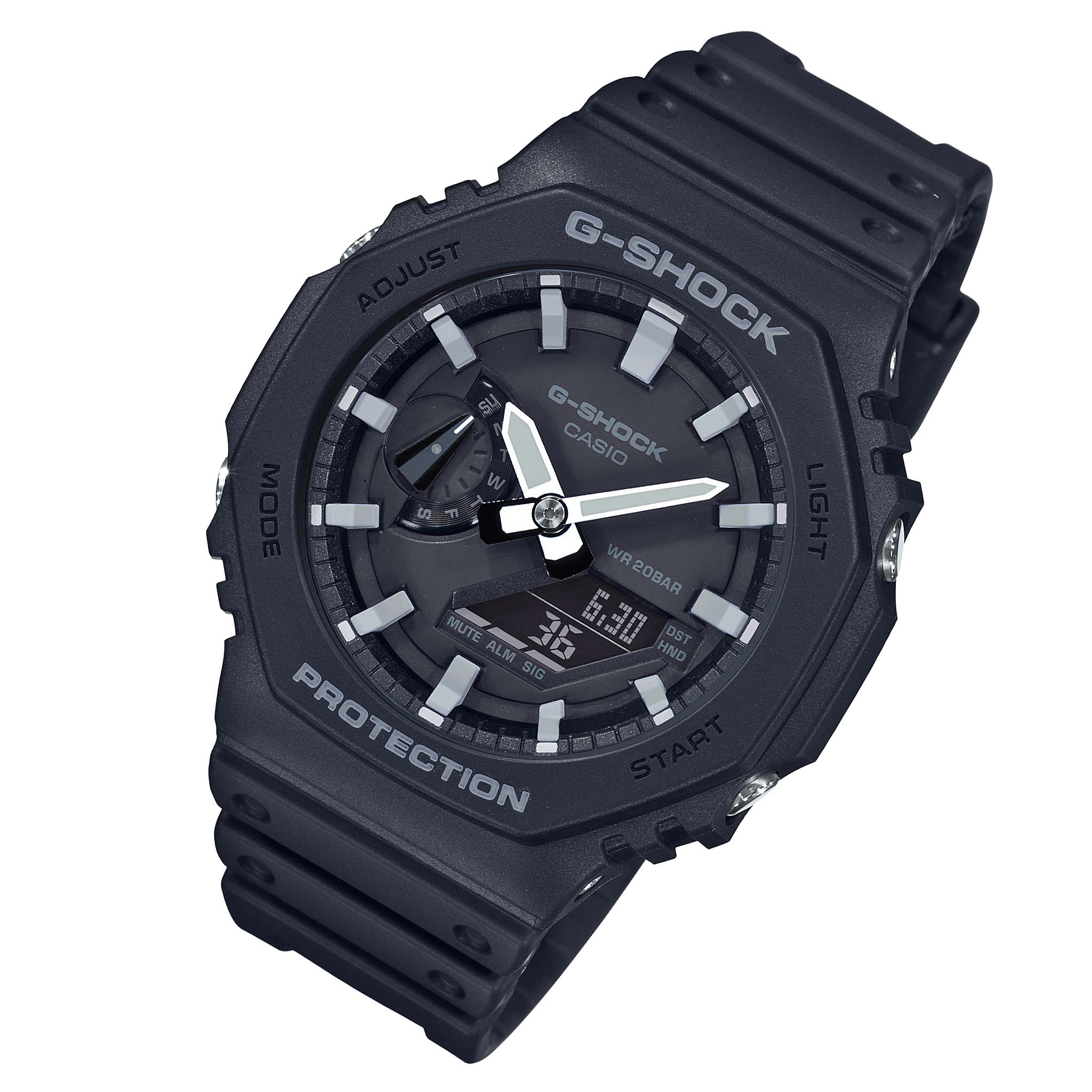 Casio G-SHOCK Carbon Core Guard Analog-Digital Men's Watch - GA2100-1A - Image 2