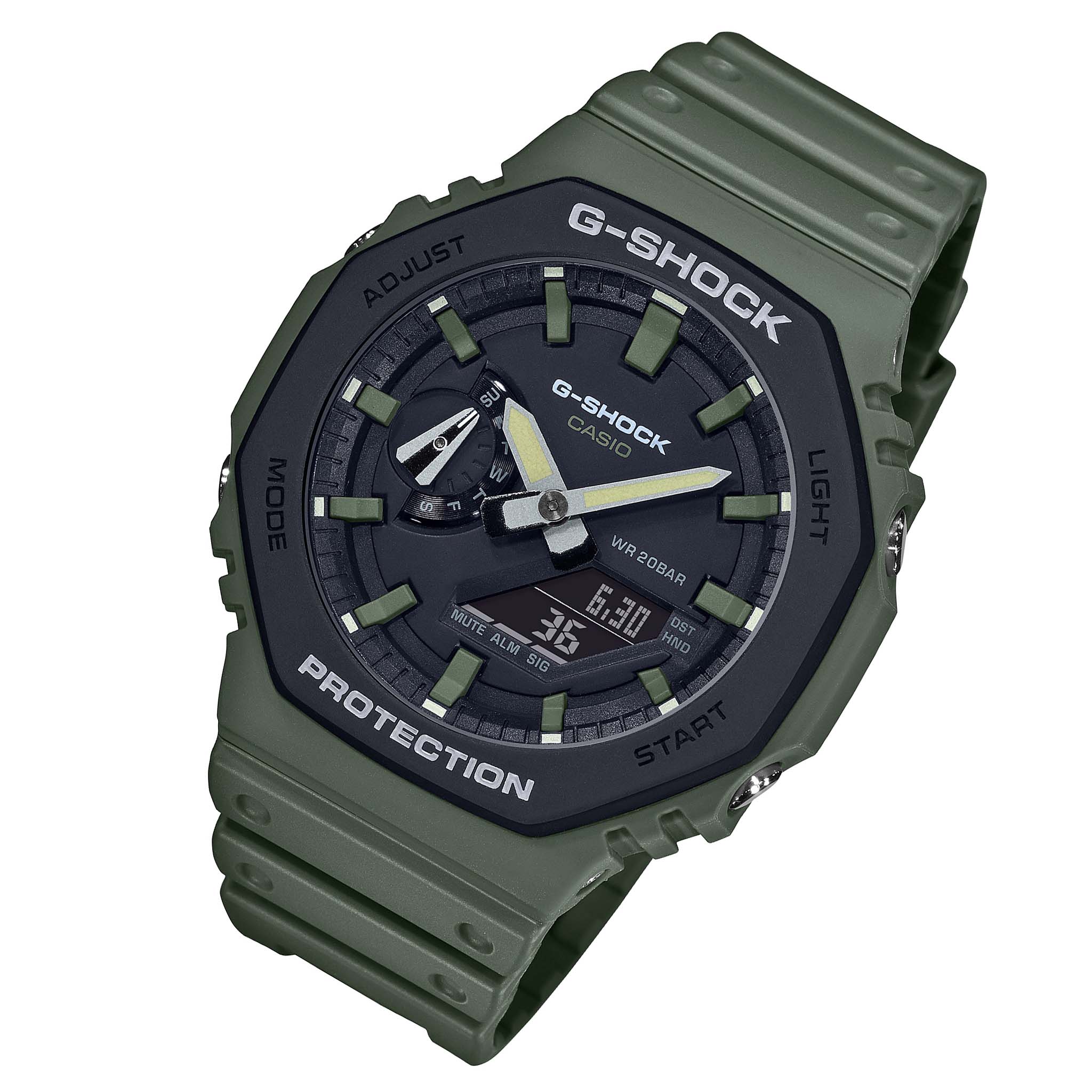 Casio G-SHOCK Carbon Core Guard Analog-Digital Men's Watch - GA2110SU-3A - Image 2