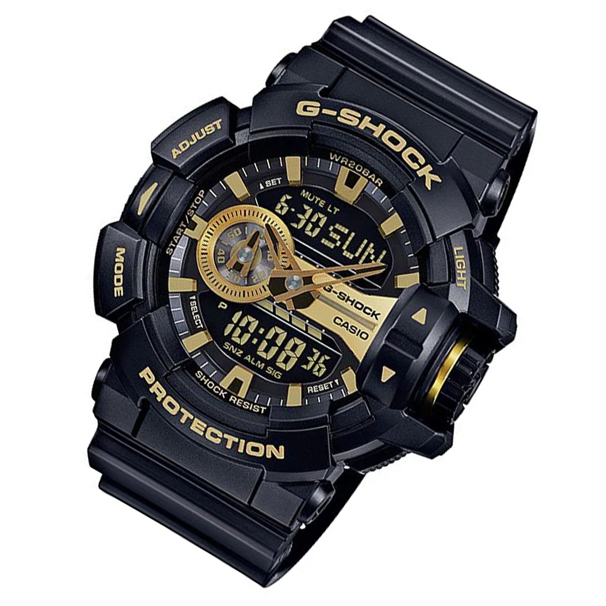 Casio G-SHOCK Black Resin Analogue-Digital Men's Chronograph Watch - GA400GB-1A9 - Image 2