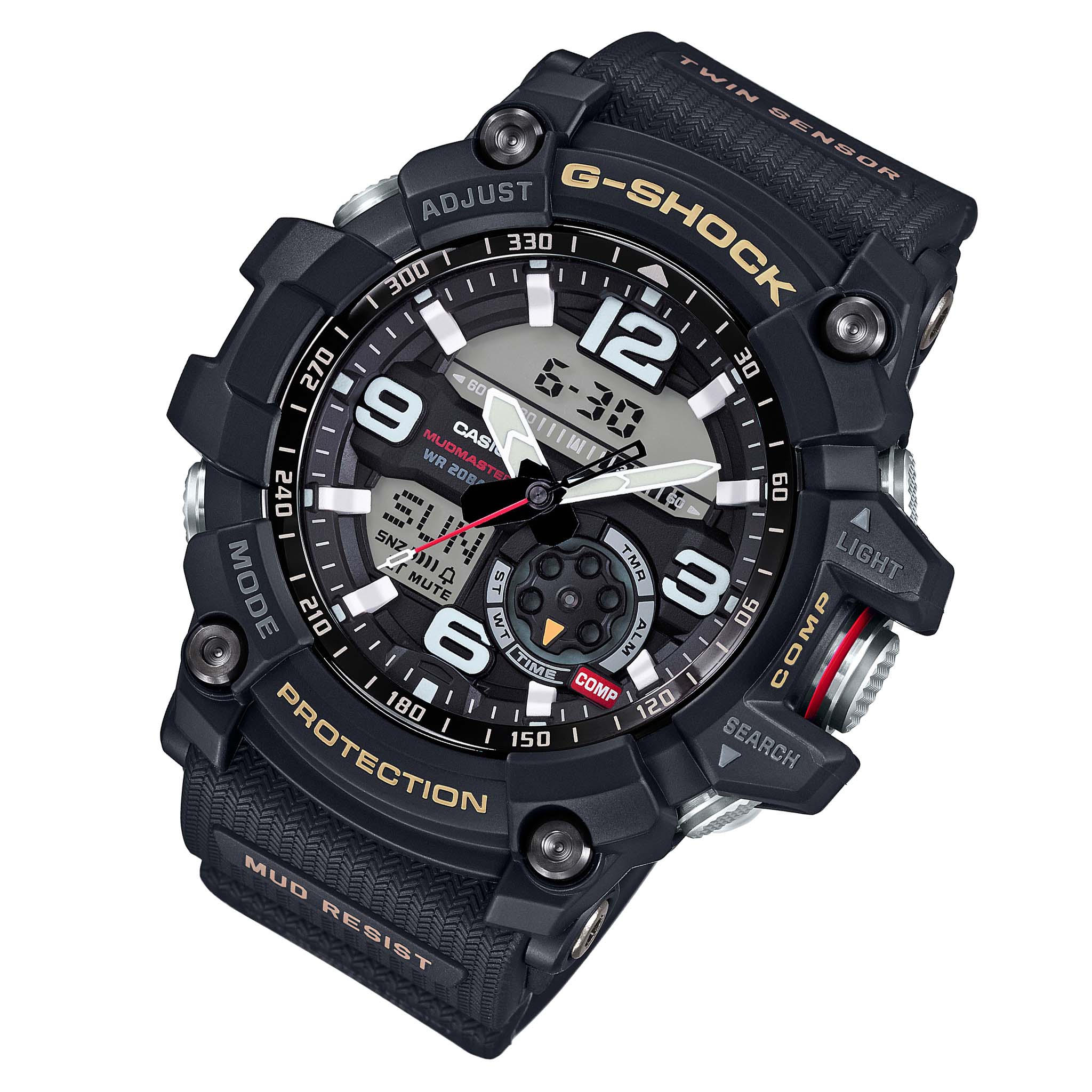 Casio G-SHOCK MASTER OF G-LAND MUDMASTER Digital-Analogue Men's Watch - GG1000-1A - Image 2