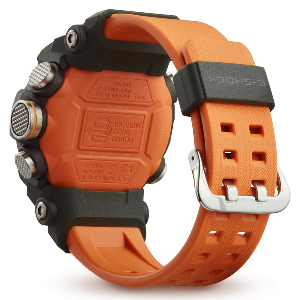 Casio G-SHOCK MUDMASTER with Carbon Core Men's Watch - GGB100-1A9 - Image 5
