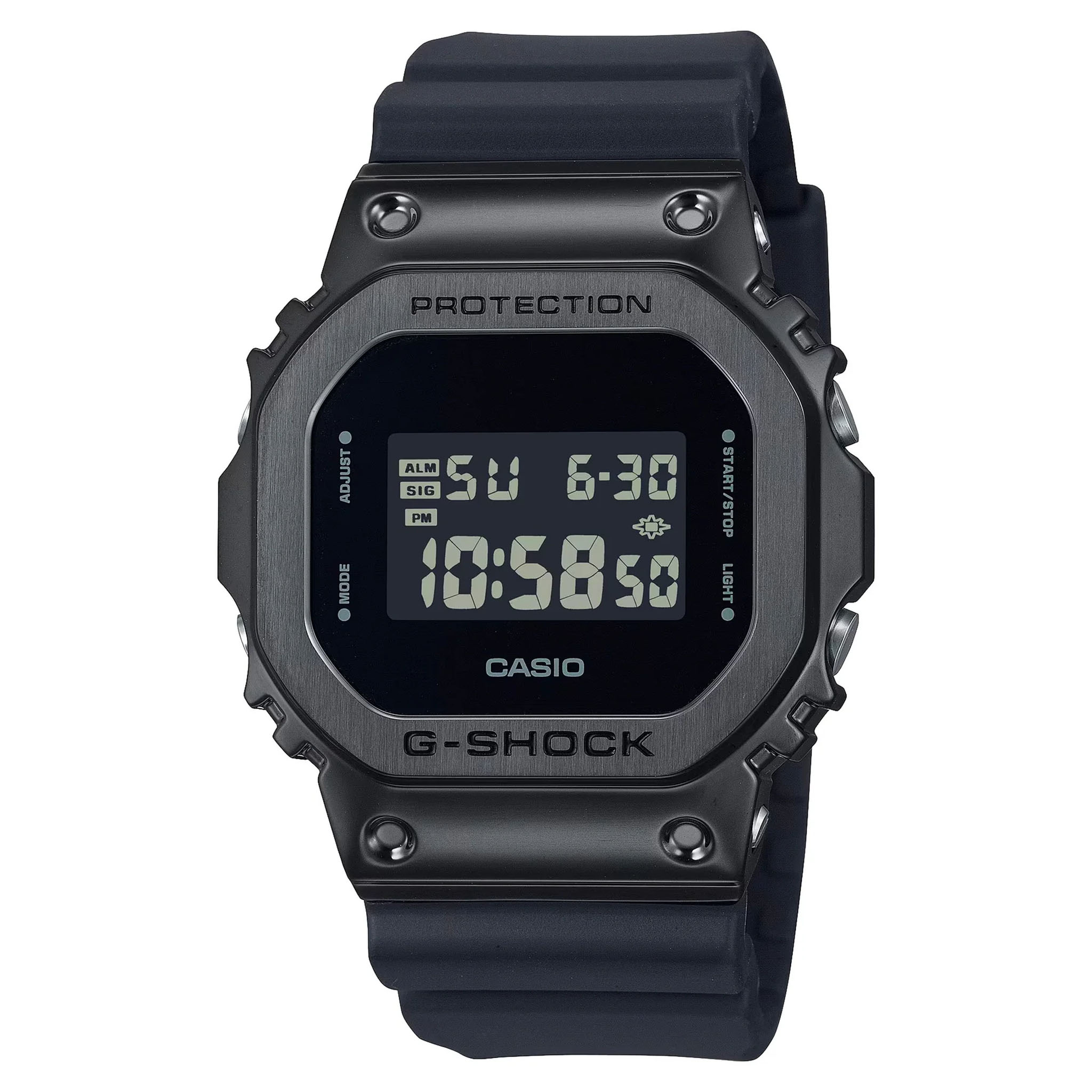 Casio G-SHOCK Black Resin Digital Men's Watch - GM5600UB-1D