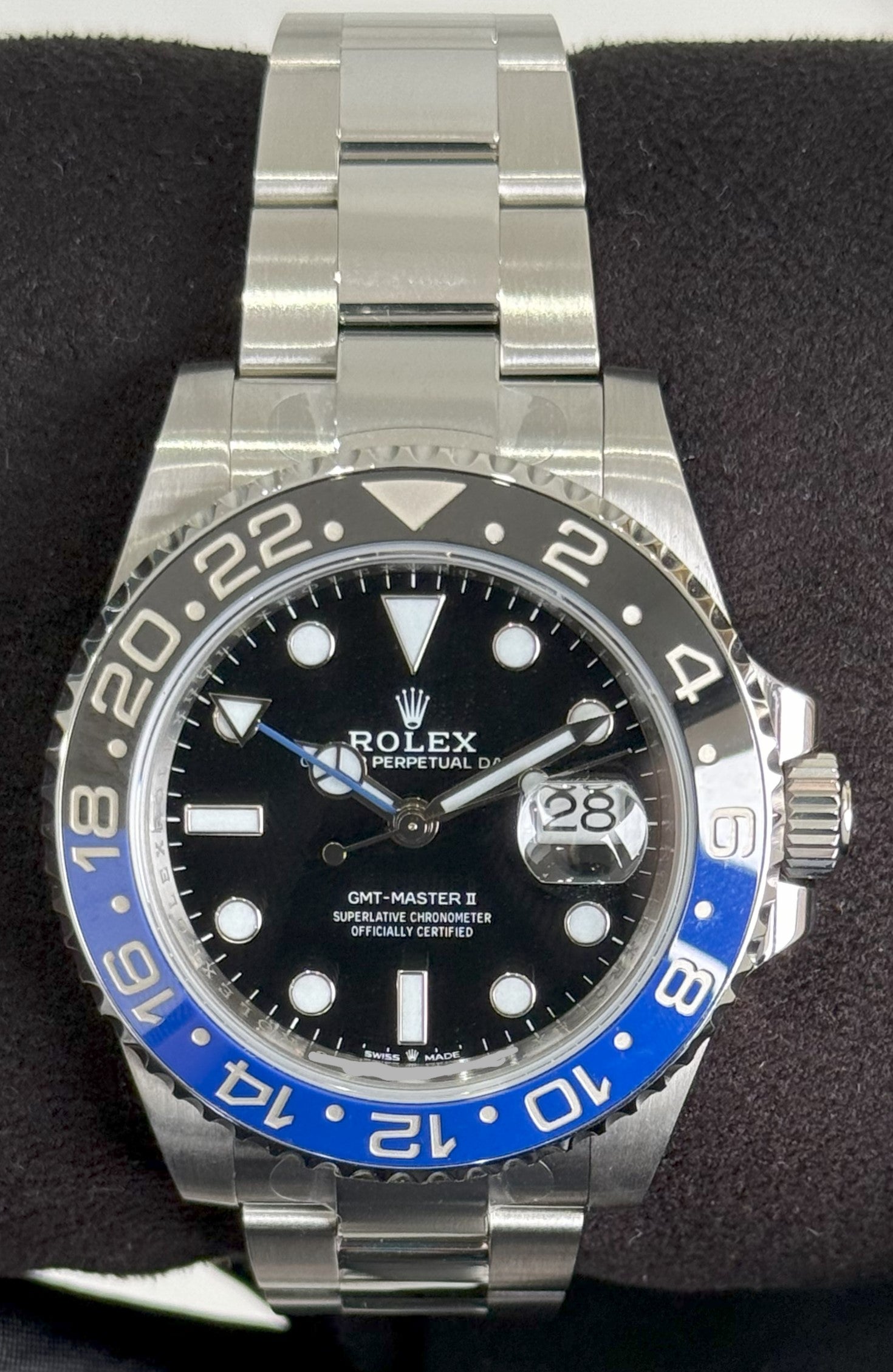 Rolex GMT-Master II Batman Oyster Steel 126710BLNR | 2024 | 40mm