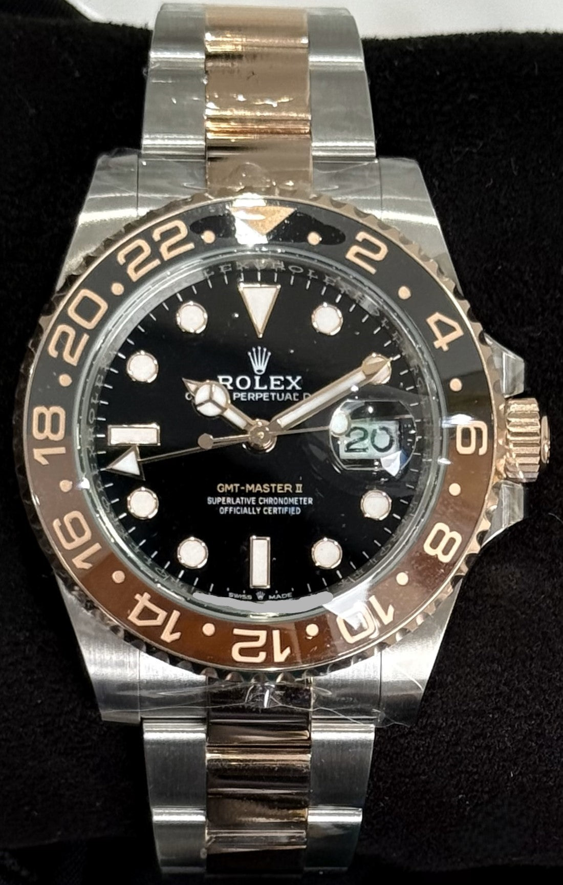 Rolex GMT-Master II Rootbeer Two Tone Everose Oyster 126711CHNR | 2023 | 40mm