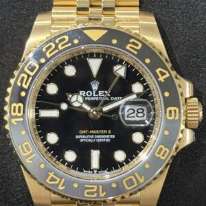 Rolex GMT-Master II Yellow Gold Black Dial 'Zombie' Jubilee 126718GRNR | 2023 | 40mm