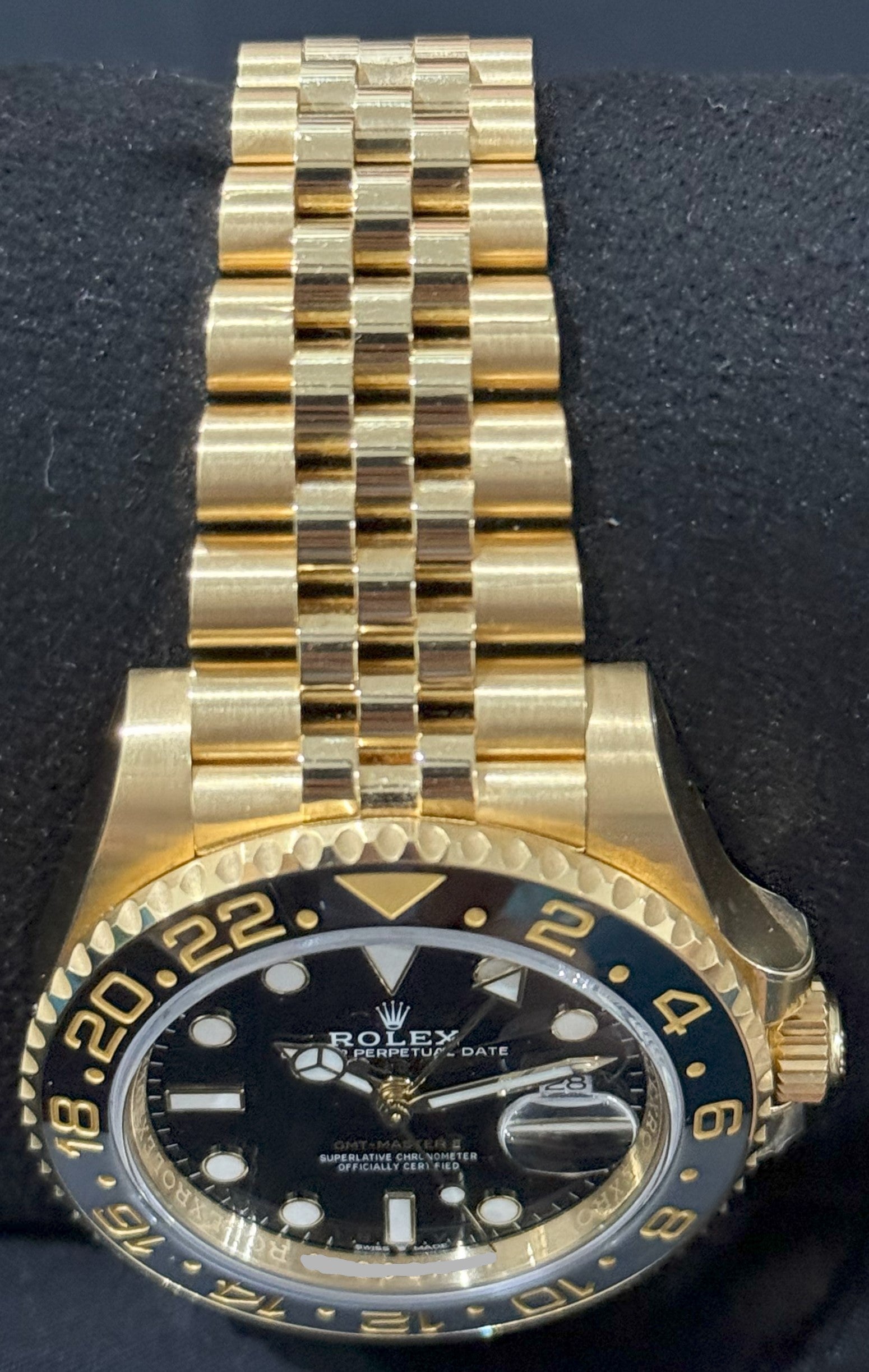 Rolex GMT-Master II Yellow Gold Black Dial 'Zombie' Jubilee 126718GRNR | 2023 | 40mm - Image 5