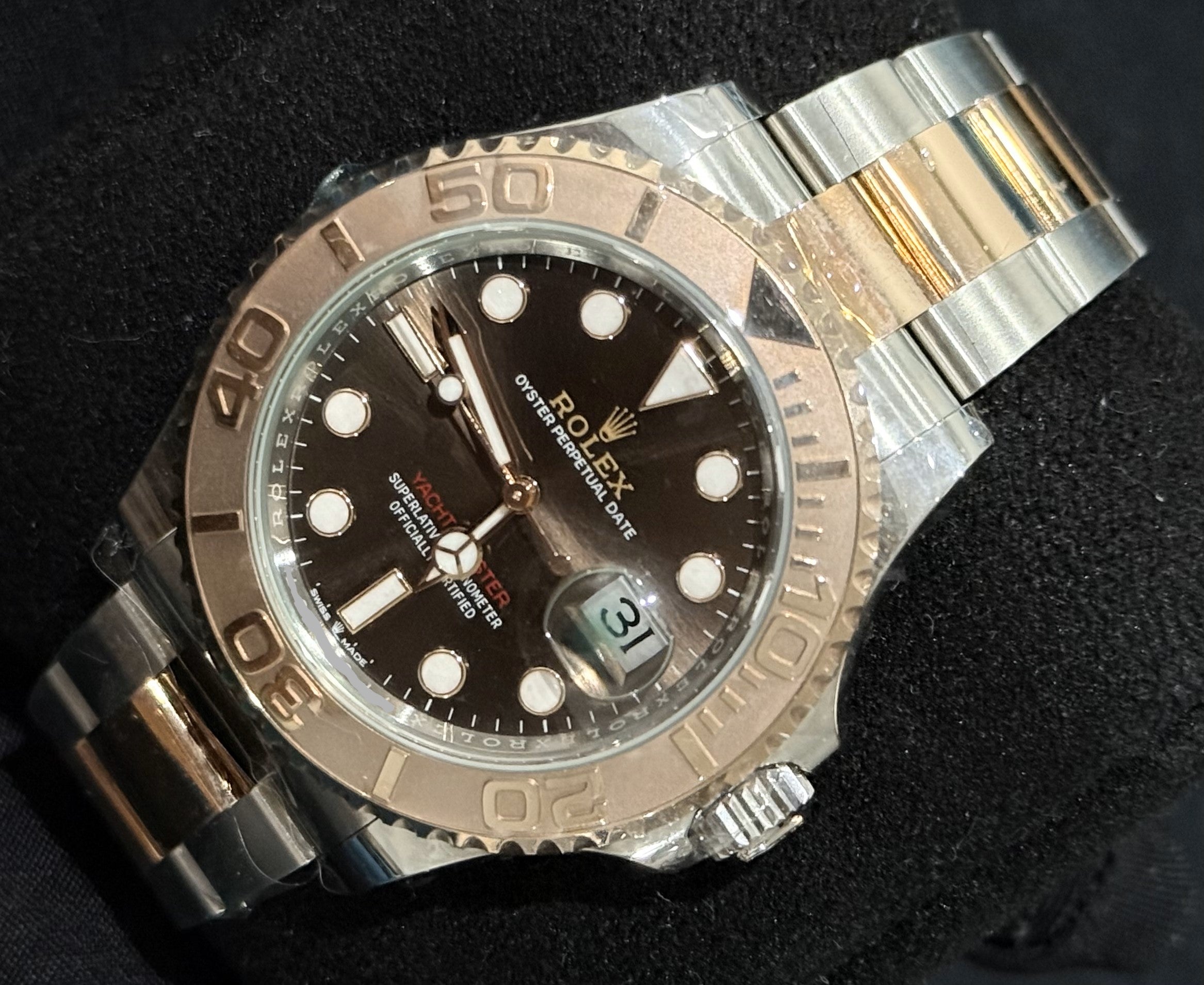 Rolex Yacht-Master 40 Two Tone Everose Gold Chocolate Dial 126621 | 2024 | 40mm - Image 2