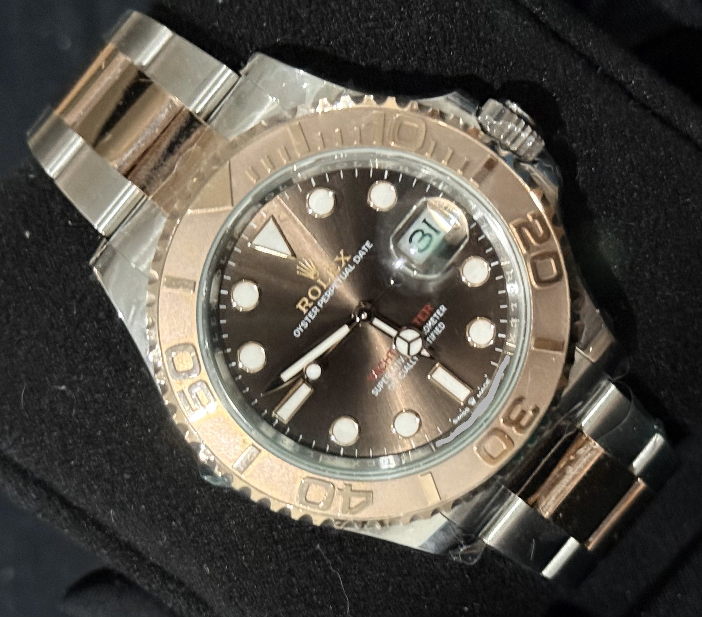 Rolex Yacht-Master 40 Two Tone Everose Gold Chocolate Dial 126621 | 2024 | 40mm - Image 3