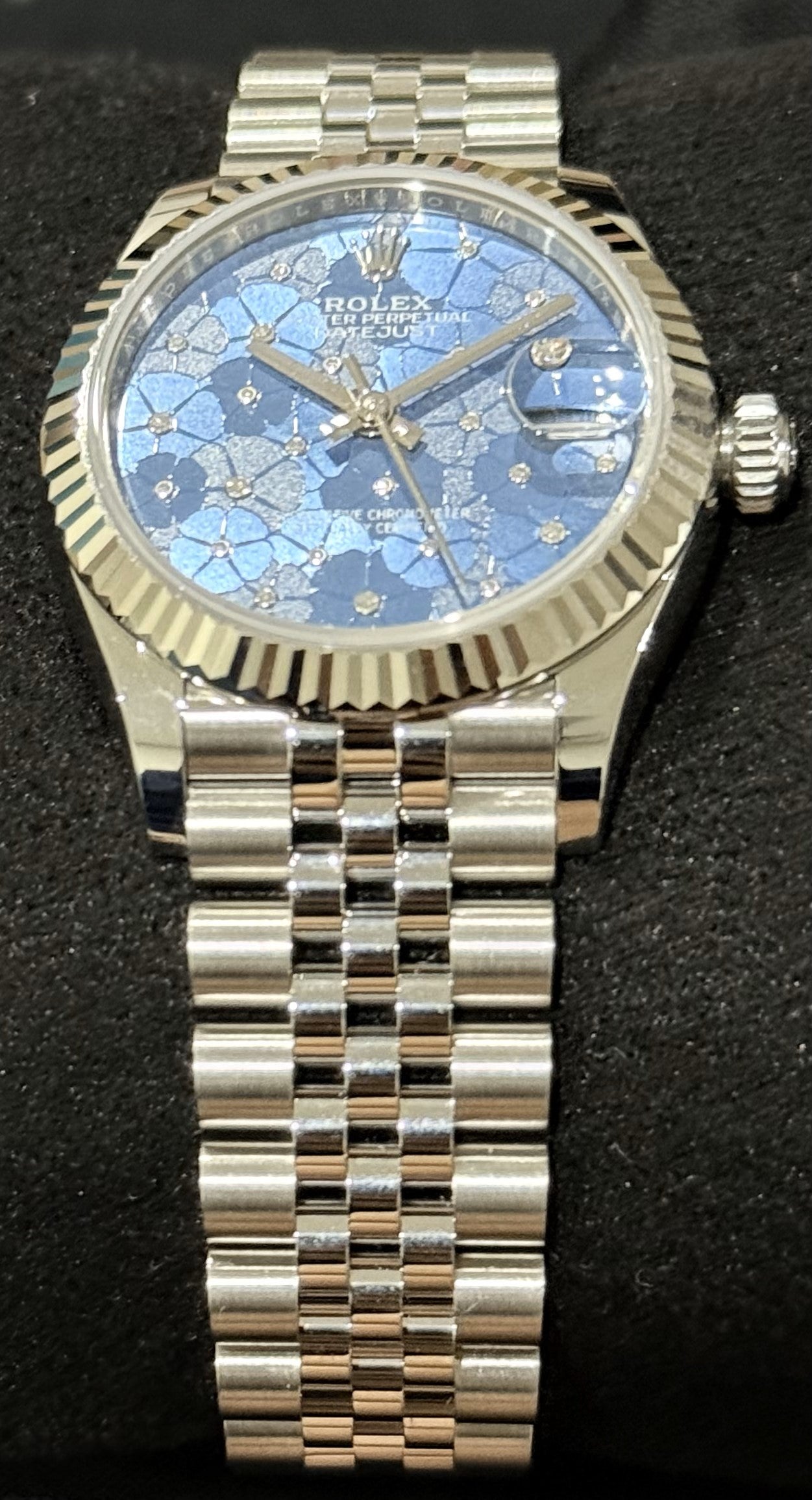 Rolex Datejust 31 Blue Floral Motif Dial Jubilee 278274 | 2024 | 31mm - Image 5