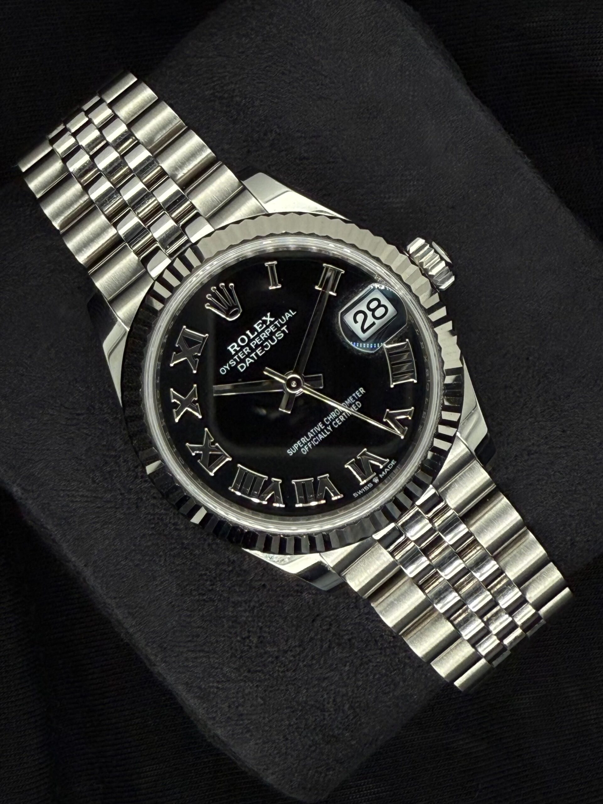 Rolex Datejust 31 Black Roman Dial Jubilee 278274 | 2025 | 31mm - Image 2