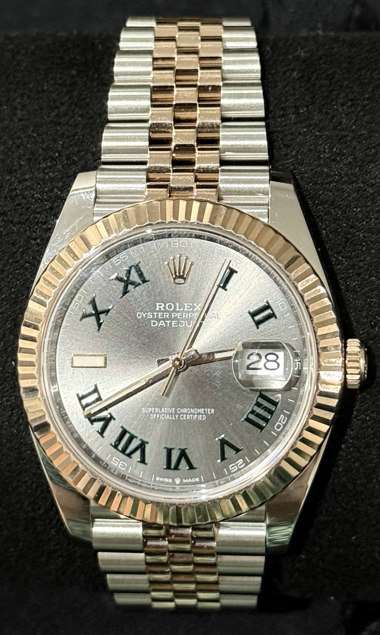 Rolex Datejust 41 Two Tone Everose Gold Wimbledon Jubilee 126331 | 2024 | 41mm