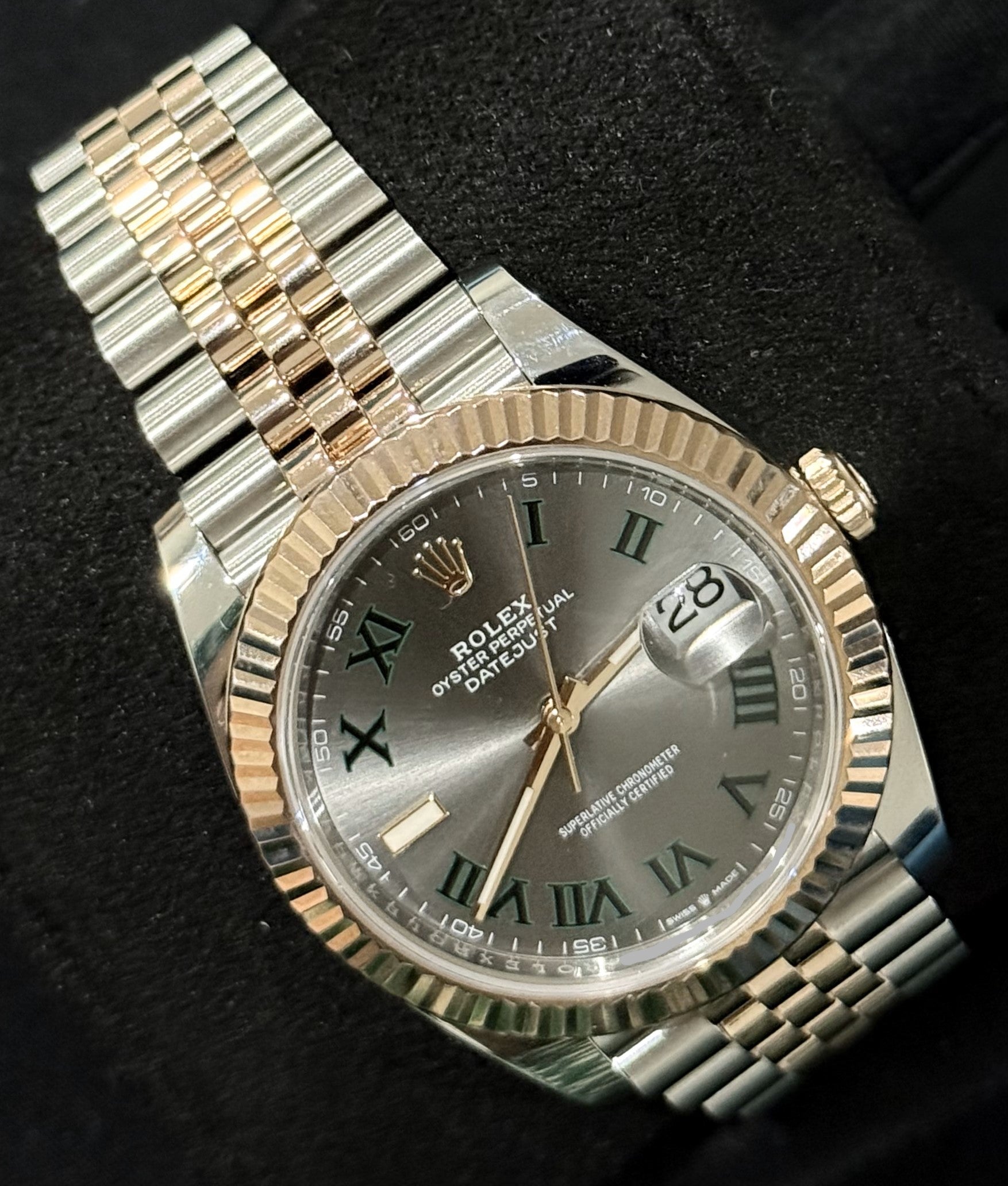 Rolex Datejust 41 Two Tone Everose Gold Wimbledon Jubilee 126331 | 2024 | 41mm - Image 3