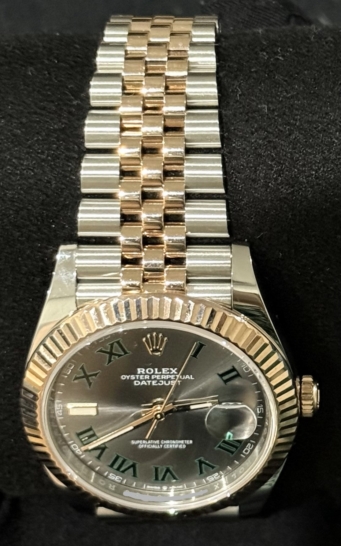 Rolex Datejust 41 Two Tone Everose Gold Wimbledon Jubilee 126331 | 2024 | 41mm - Image 5