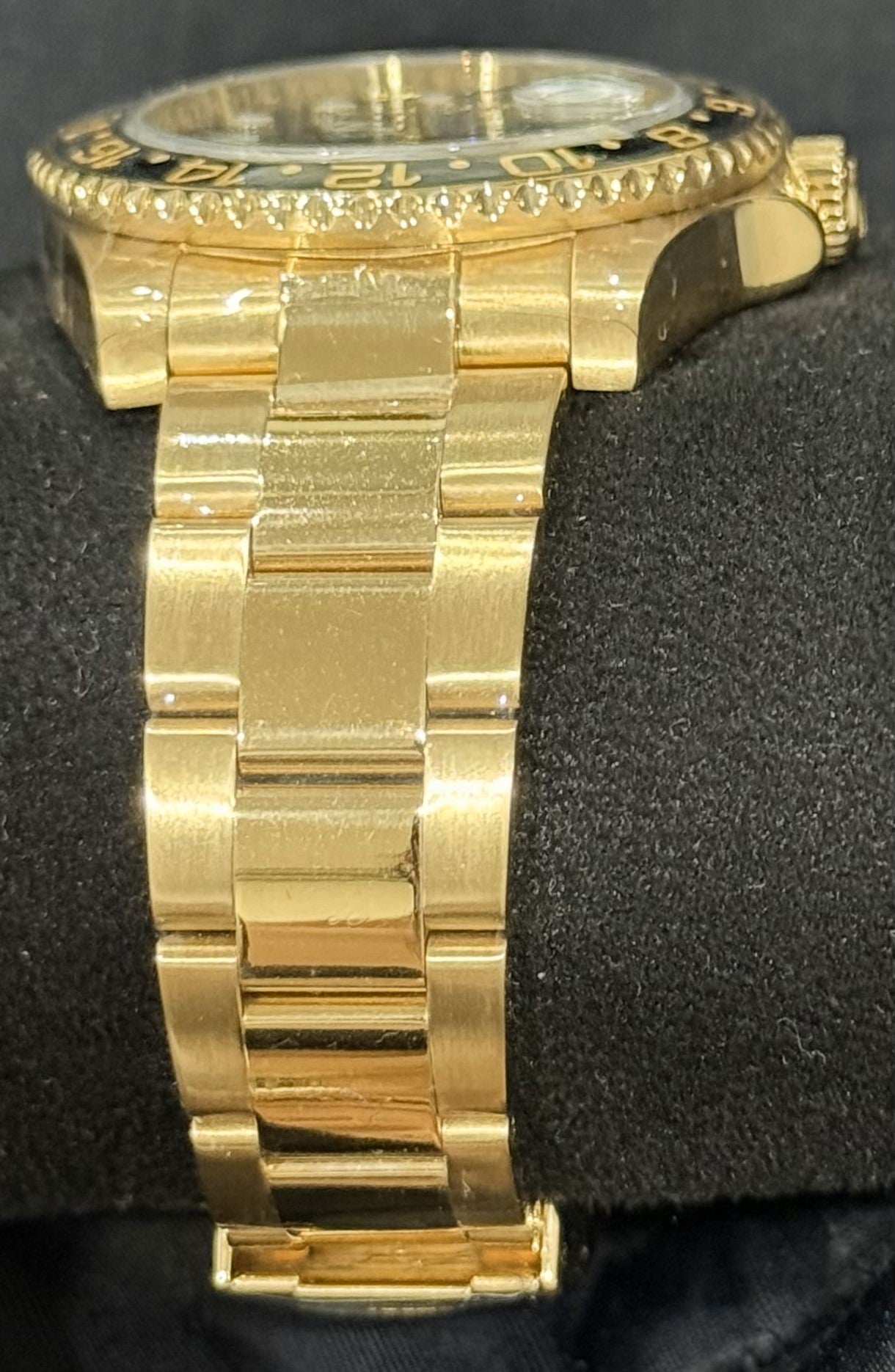 Rolex GMT-Master II 'Green Arrow' Yellow Gold 116718LN | 2008 | 40mm - Image 4