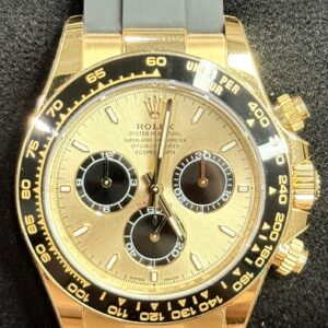 Rolex Cosmograph Daytona Yellow Gold 'Pikachu' Gold Dial with Black Sub-Dials Oysterflex 126518LN | 2025 | 40mm