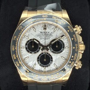 Rolex Cosmograph Daytona Yellow Gold Meteorite Dial Oysterflex 126518LN | 2025 | 40mm
