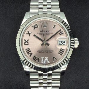 Rolex Datejust 31 Pink Roman Diamond Dial Jubilee 278274 | 2023 | 31mm
