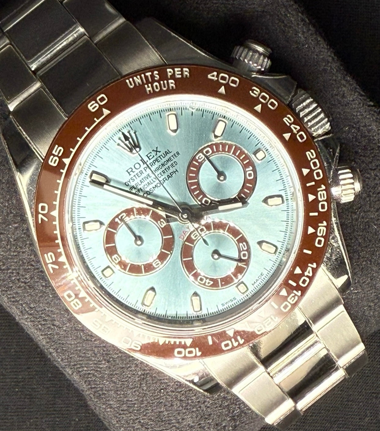 Rolex Daytona Platinum Ice Blue Dial 'Platona' 116506 | 2023 | 40mm - Image 2