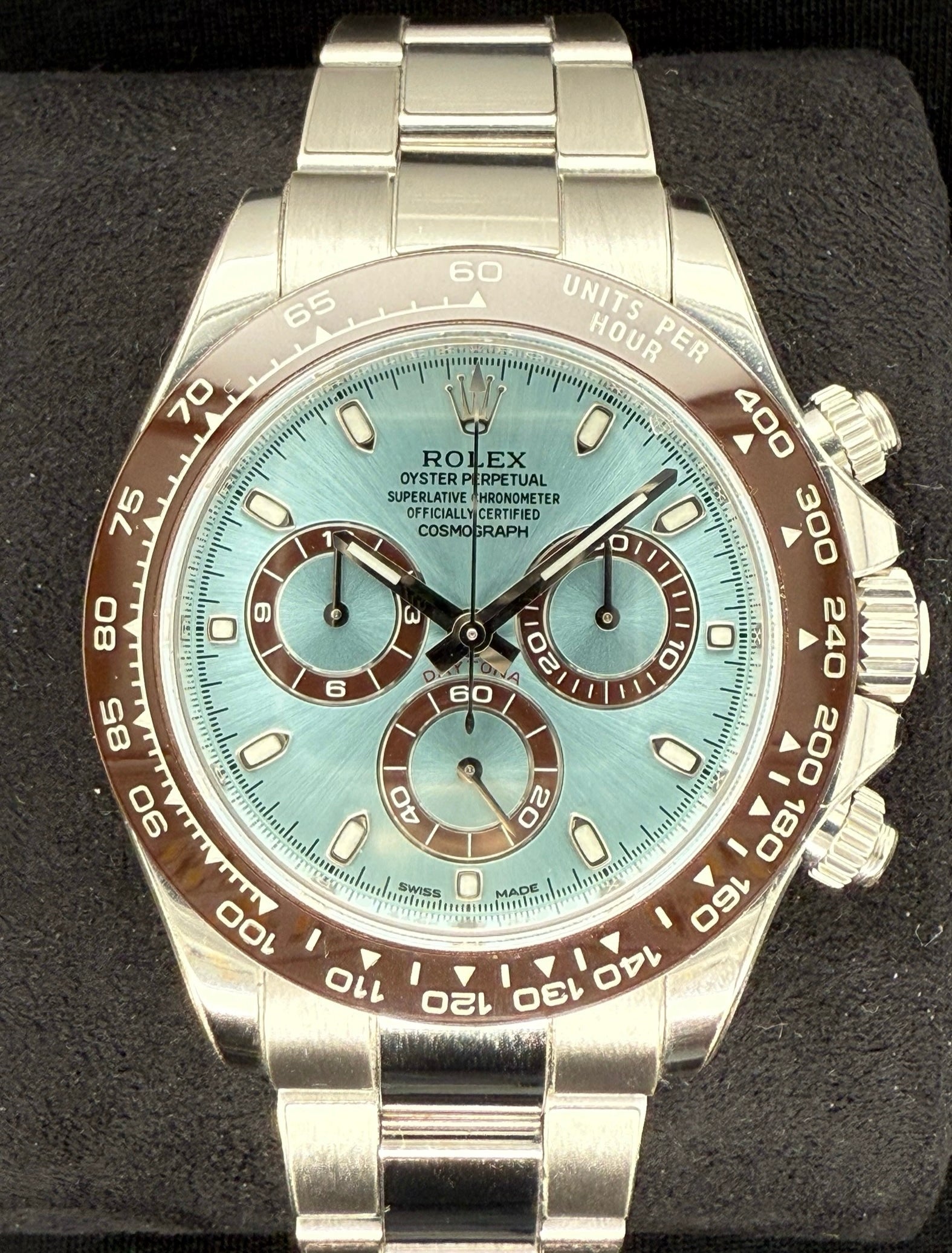 Rolex Daytona Platinum Ice Blue Dial 'Platona' 116506 | 2023 | 40mm