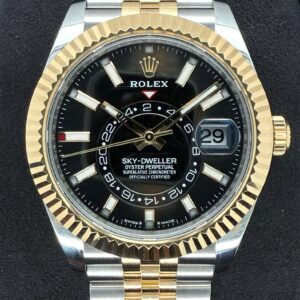 Rolex Sky-Dweller Two Tone Yellow Gold Black Dial 336933 | 2024 | 42mm