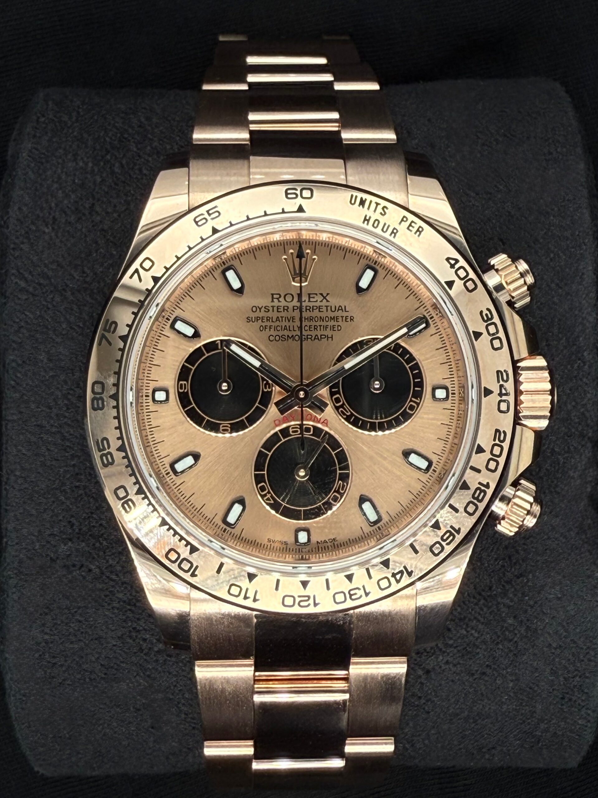 Rolex Cosmograph Daytona Salmon Dial Everose Gold 116505 | 2020 | 40mm