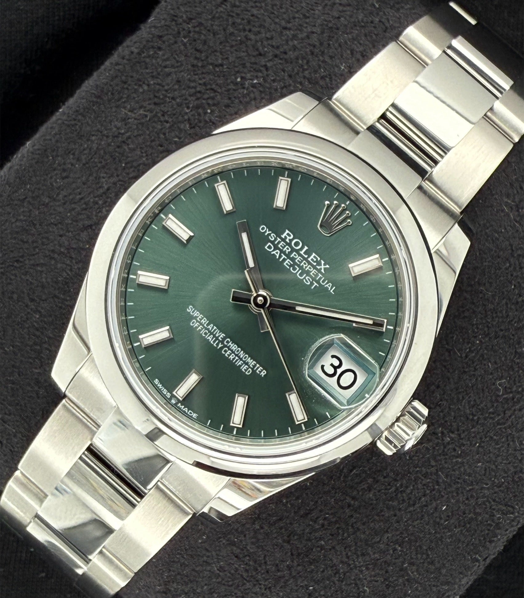 Rolex Datejust 31 Mint Green Sticks Dial 278240 | 2024 | 31mm - Image 3