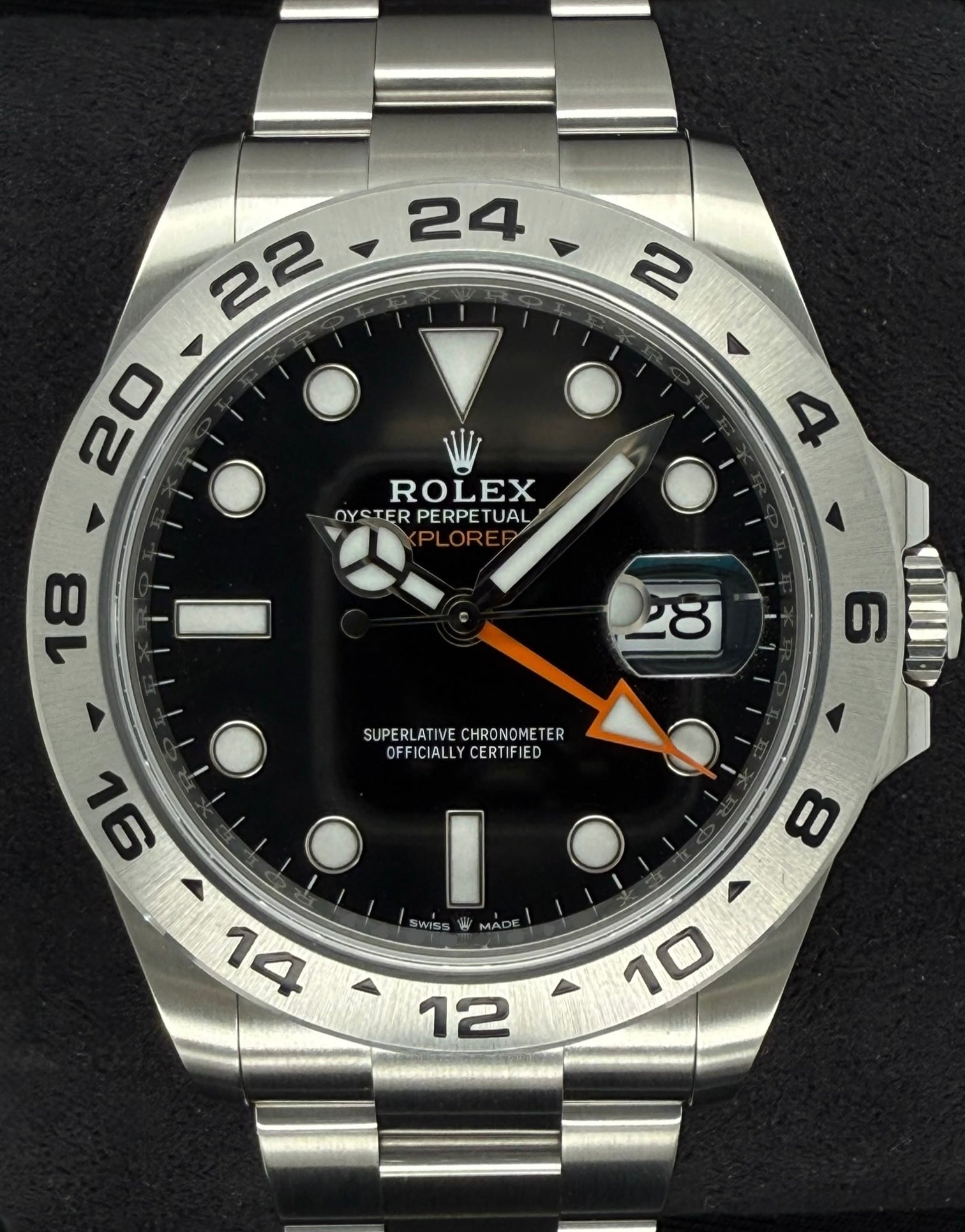 Rolex Explorer II Black Dial Oyster Stainless Steel 226570 | 2024 | 42mm
