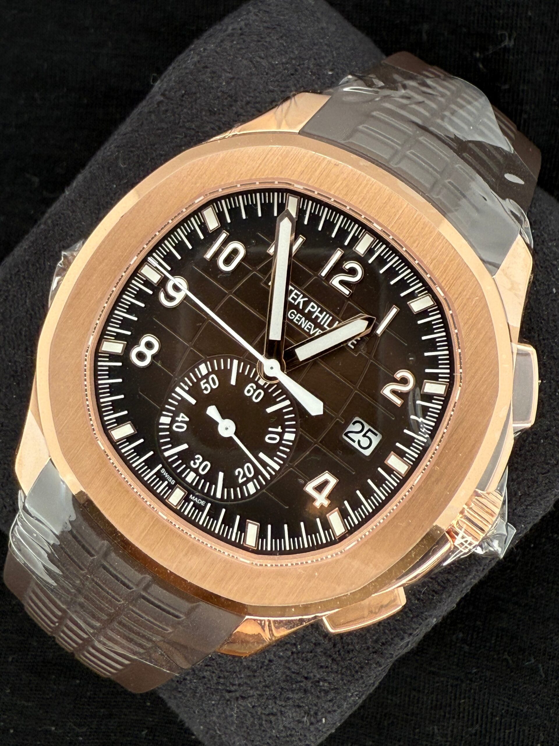 Patek Philippe Aquanaut Chronograph Rose Gold Brown Dial 5968R-001 | 2025 | 42mm - Image 3