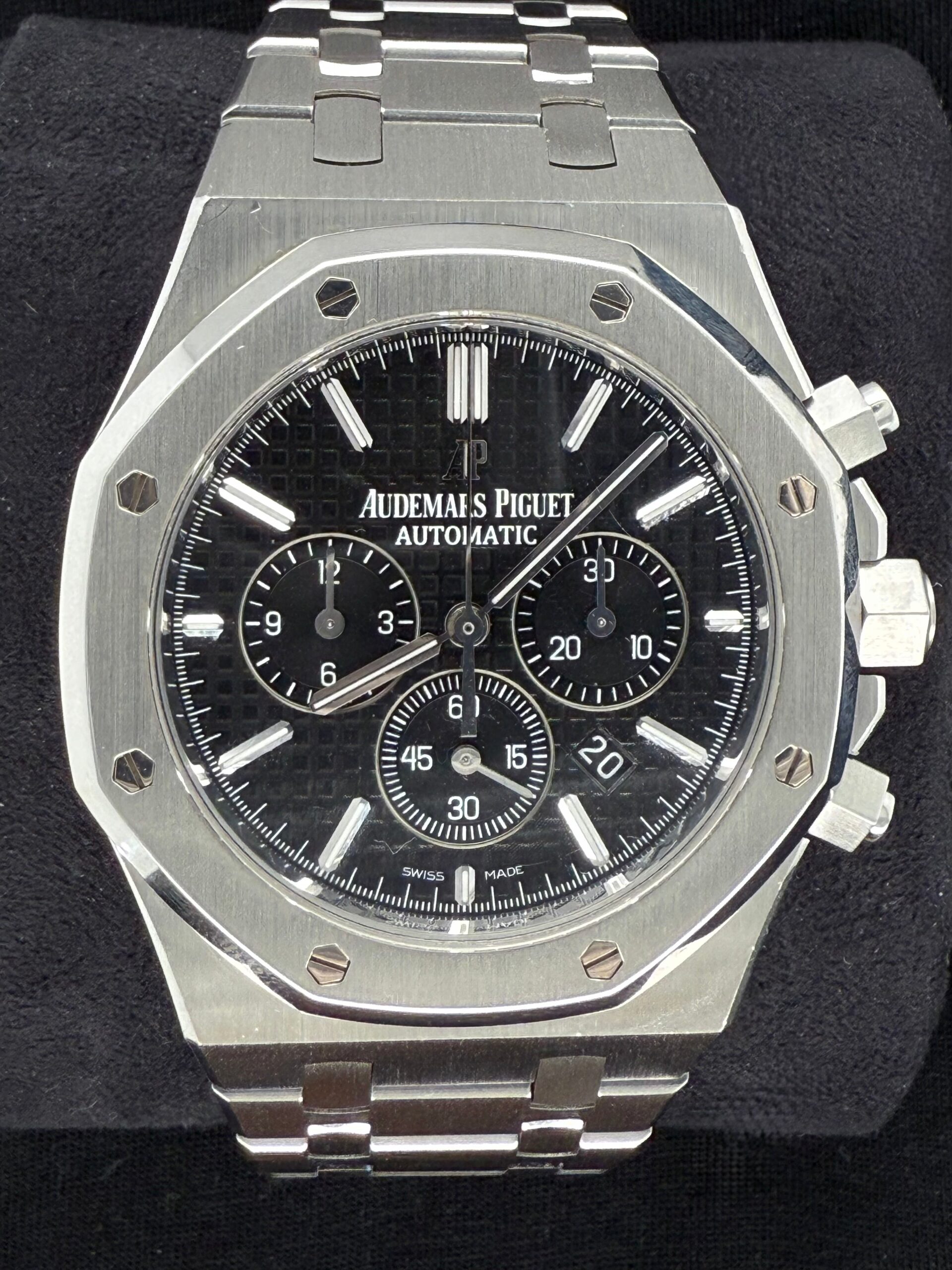 Audemars Piguet Royal Oak Chronograph Steel Black Dial 26320ST.OO.1220ST.01 | 2017 | 41mm