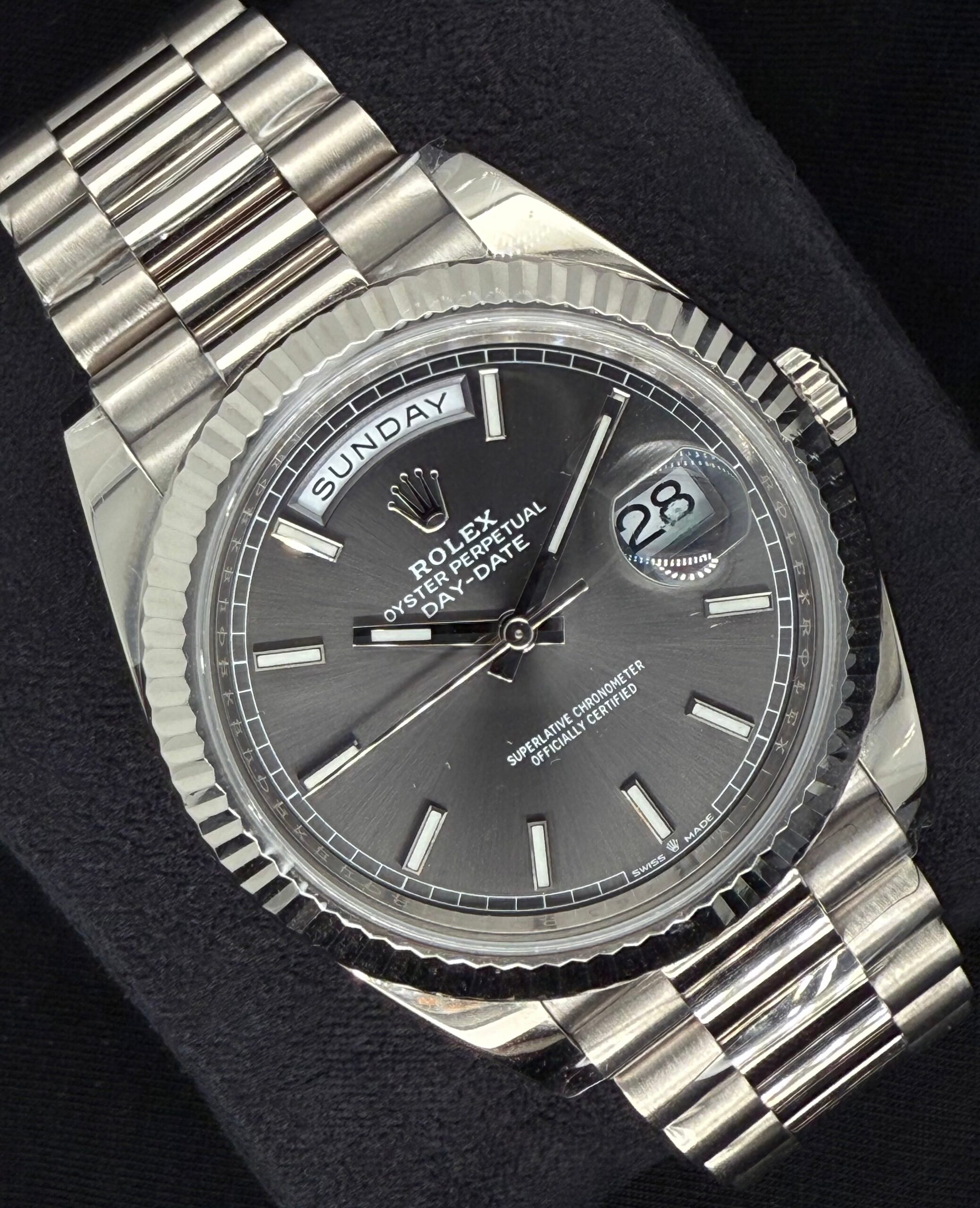 Rolex Day-Date 40 Slate Dial White Gold 228239 | 2022 | 40mm - Image 2