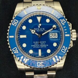Rolex Submariner Date “Smurf” Blue Dial White Gold 116619LB | 2014 | 40mm