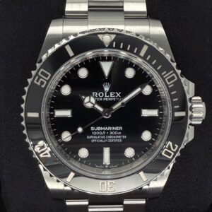 Rolex Submariner (No Date) Stainless Steel Black Dial 124060 | 2024 | 41mm