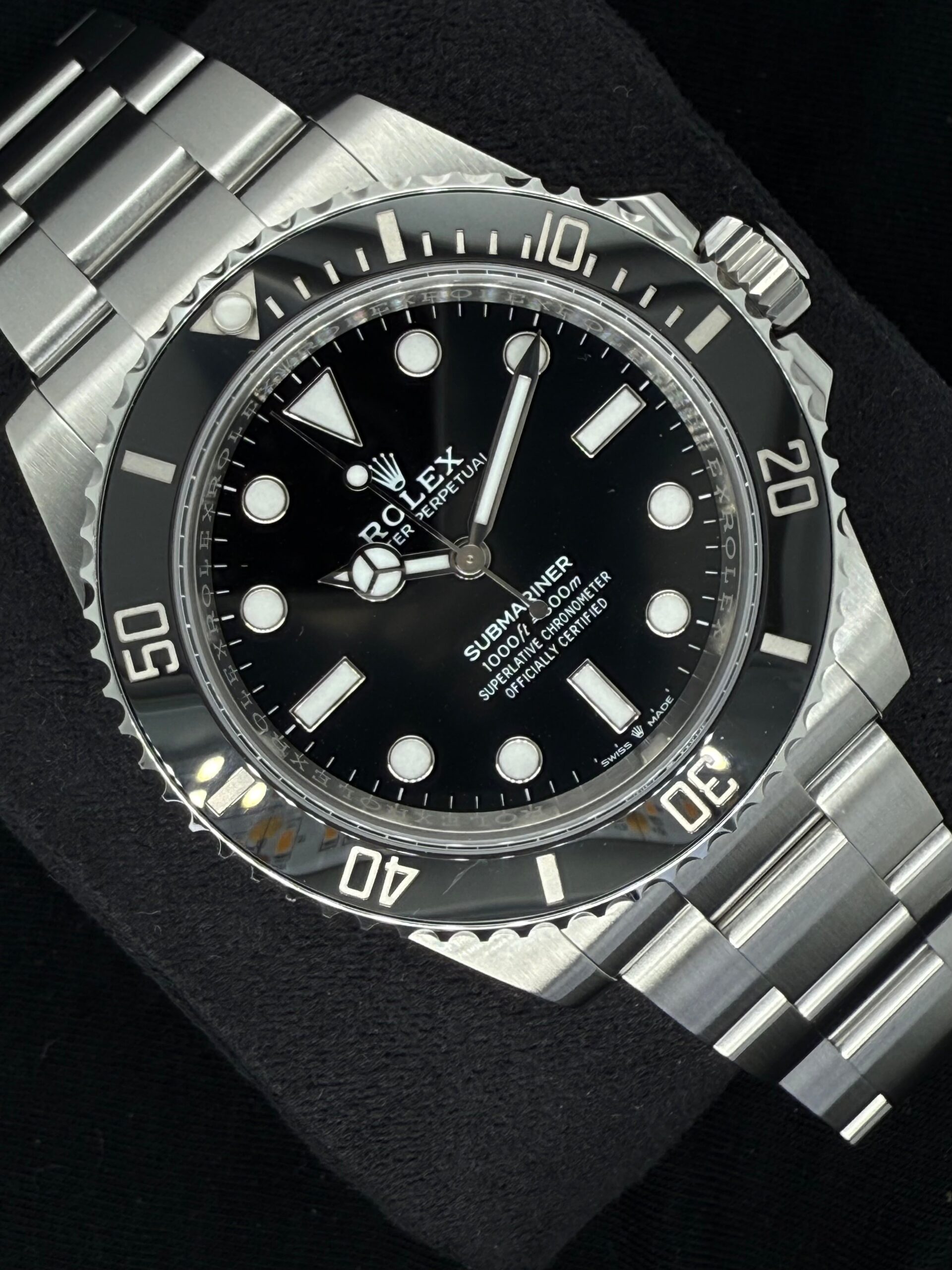 Rolex Submariner (No Date) Stainless Steel Black Dial 124060 | 2025 | 41mm - Image 3