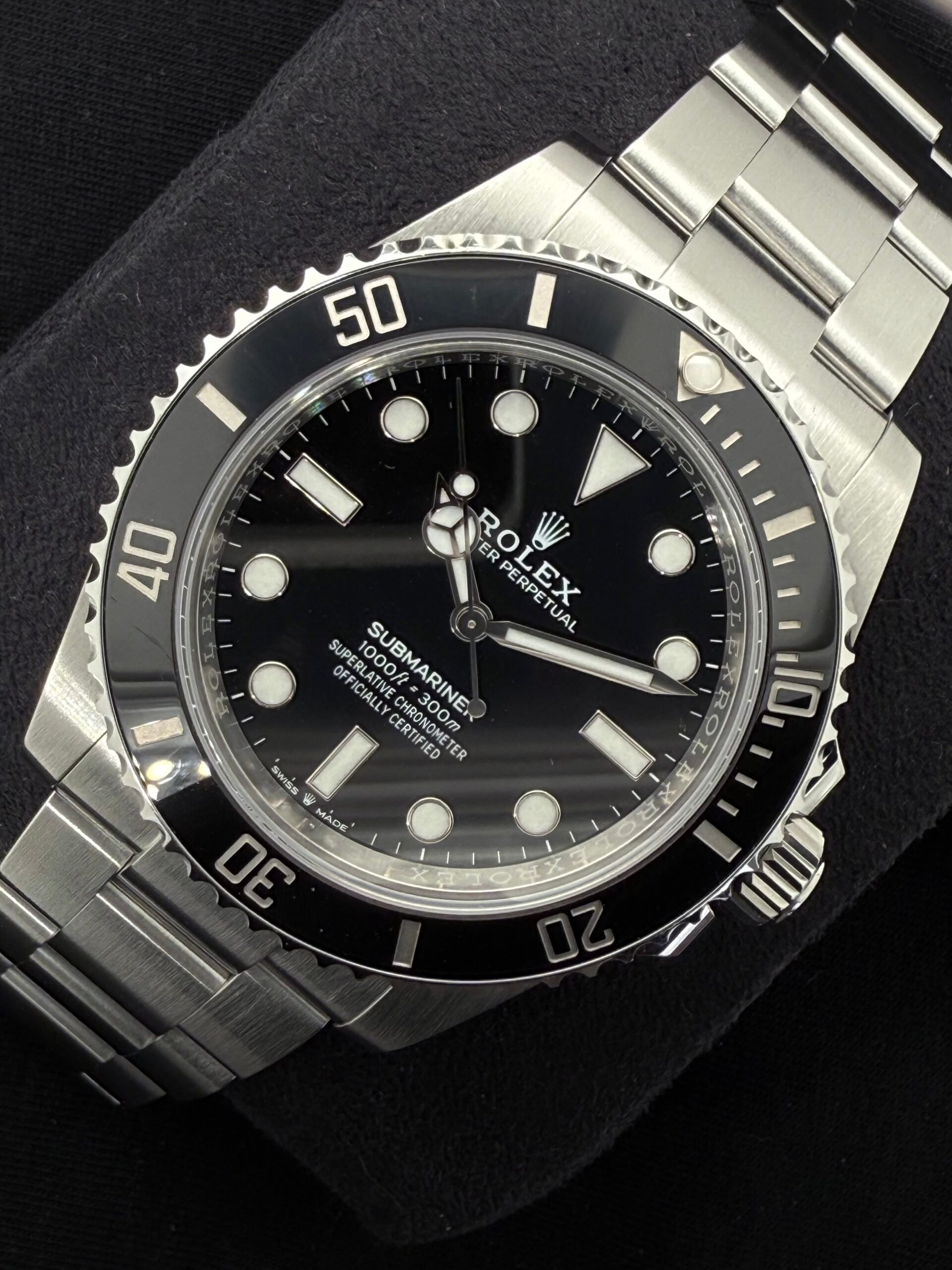 Rolex Submariner (No Date) Stainless Steel Black Dial 124060 | 2025 | 41mm - Image 2