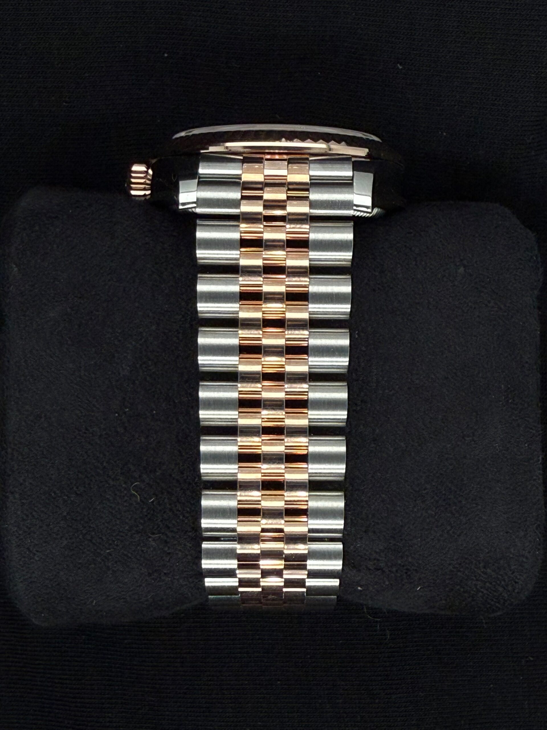 Rolex Datejust 31 Sundust Pink ‘Sticks’ Dial Jubilee Two Tone Rose Gold 278271 | 2025 | 31mm - Image 4